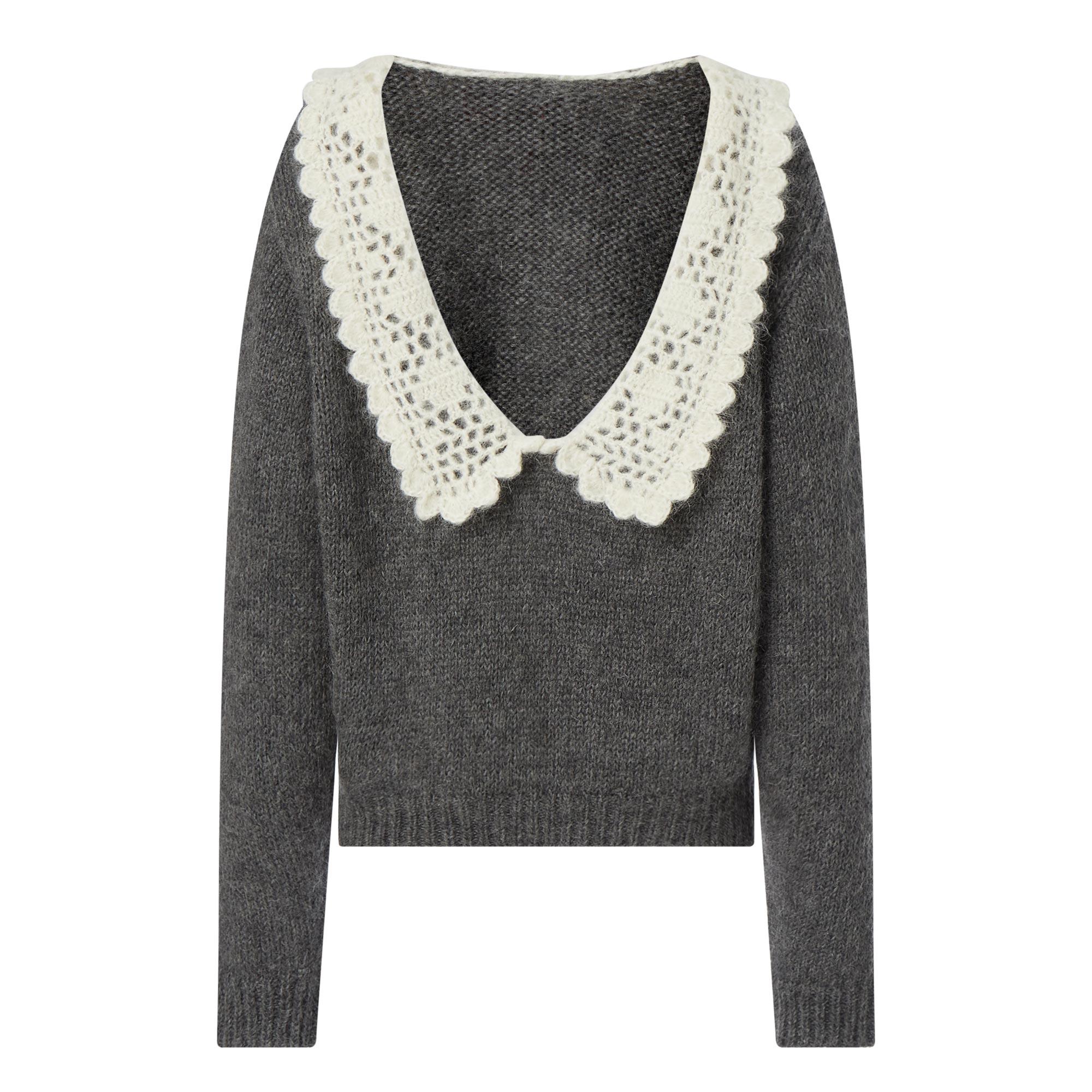 Crochet Knitted Sweater